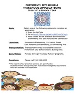 PCSD Preschool Applications